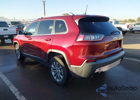 2019 Jeep Cherokee Latitude Plus Fwd из США, поврежденный, VIN 1C4PJLLB7KD357911